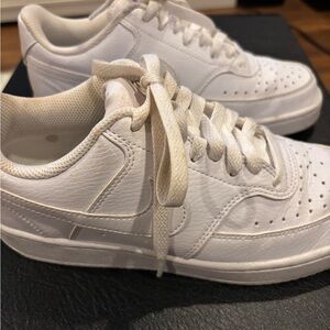Sleek White Women's Sneakers